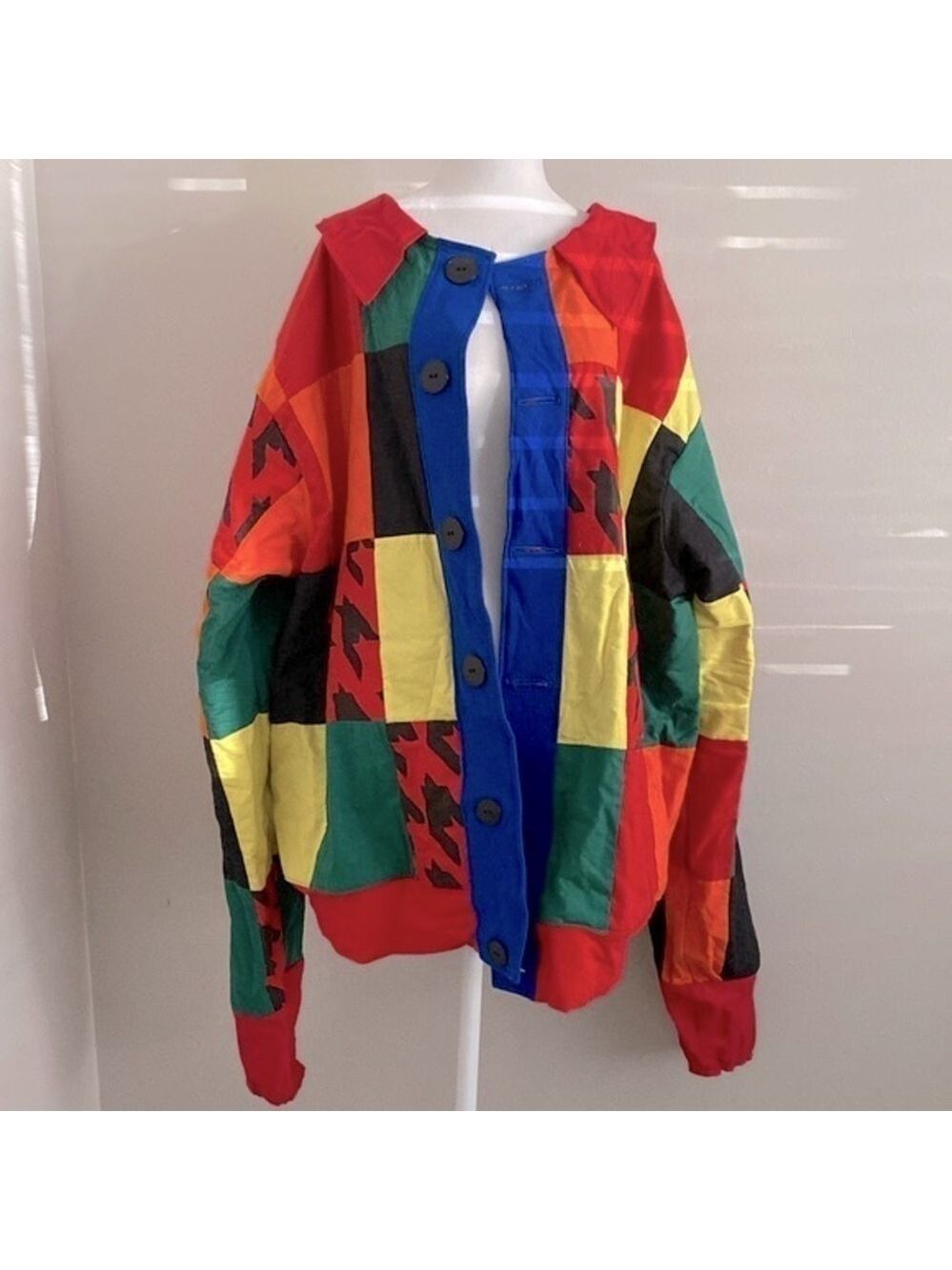 Vintage handmade multi color jacket